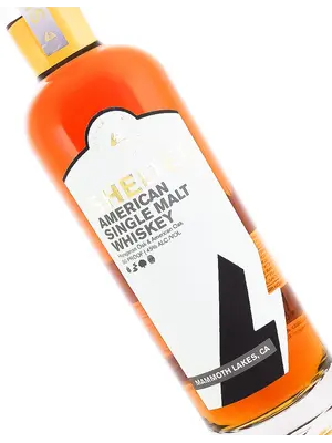 Shelter Distilling American Single Malt Whiskey, Mammoth Lakes, California