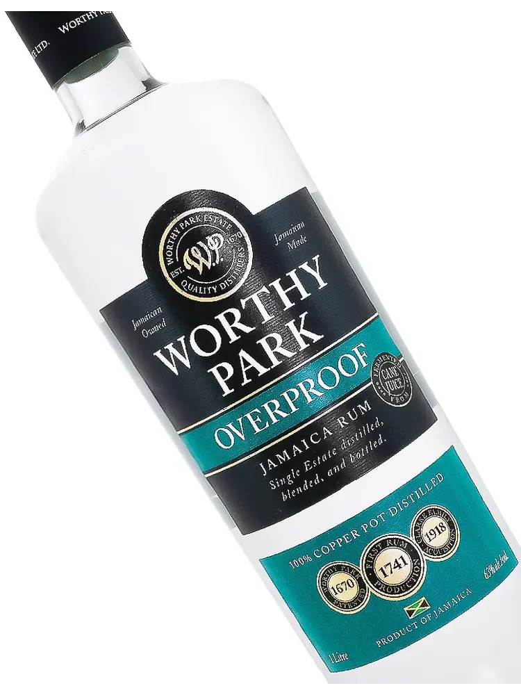Worthy Park "Overproof" Jamaica Rum 1 Liter