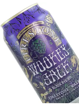 Firestone Walker Brewing "Wookey Jack" Black Rye IPA 12oz Can - Paso Robles, CA
