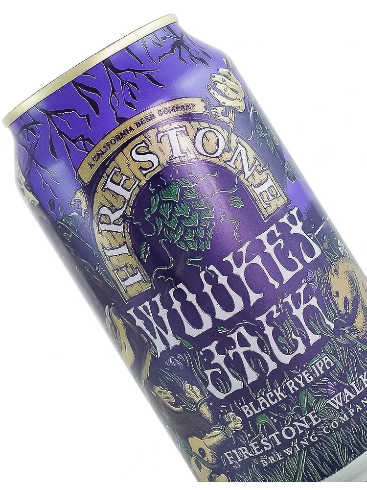 Firestone Walker Brewing "Wookey Jack" Black Rye IPA 12oz Can - Paso Robles, CA