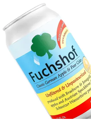 Fuchshof "Apple & Pear" Classic German Cider 12oz Can - Germany