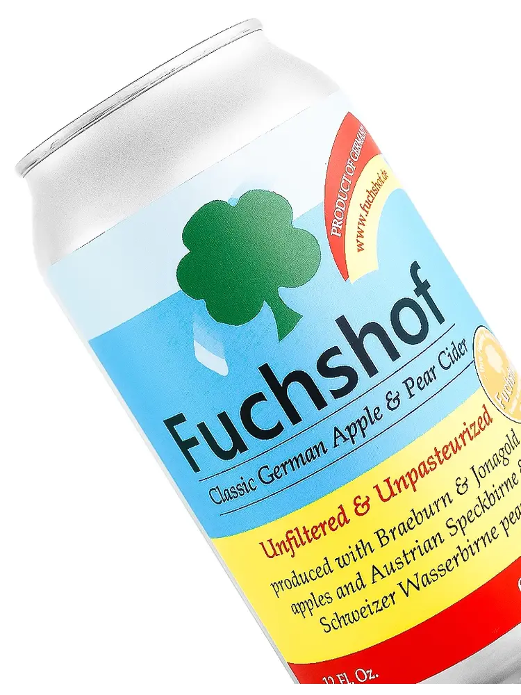 Fuchshof "Apple & Pear" Classic German Cider 12oz Can - Germany