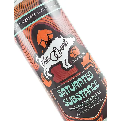 Von Ebert Brewing "Saturated Substance" Northwest India Pale Ale 16oz Can - Portland, OR