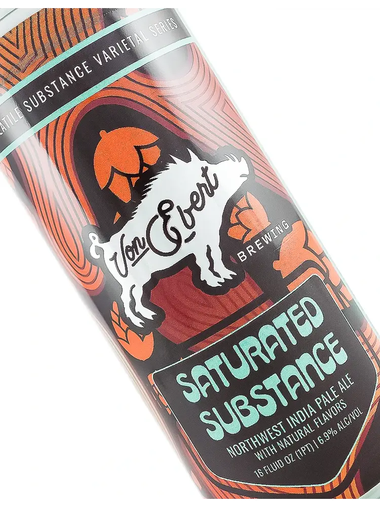 Von Ebert Brewing "Saturated Substance" Northwest India Pale Ale 16oz Can - Portland, OR