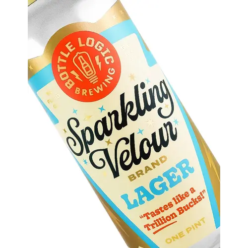Bottle Logic Brewing "Sparkling Velour" Lager 16oz Can - Anaheim, CA