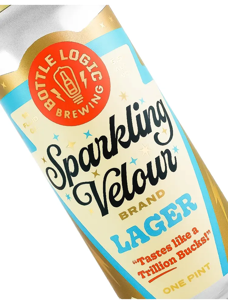 Bottle Logic Brewing "Sparkling Velour" Lager 16oz Can - Anaheim, CA