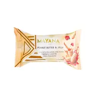 Mayana Chocolate "Peanut Butter & Jelly" Peanut Butter-Potato Chip Crunch, Raspberry Caramel, Dark Chocolate 1.5oz Bar, Spooner, Wisconsin