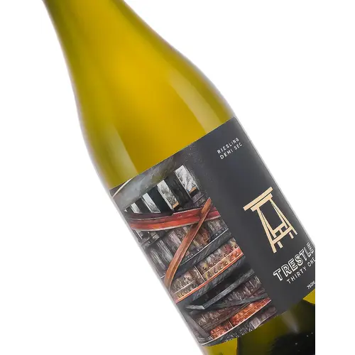 Trestle Thirty One 2022 Demi-Sec Riesling, Finger Lakes, New York