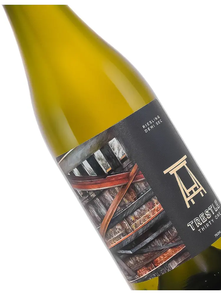 Trestle Thirty One 2022 Demi-Sec Riesling, Finger Lakes, New York