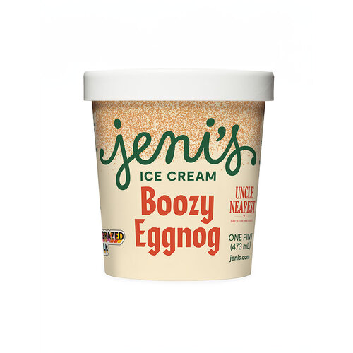 Jeni's "Boozy Eggnog" Holiday Ice Cream Pint, Ohio