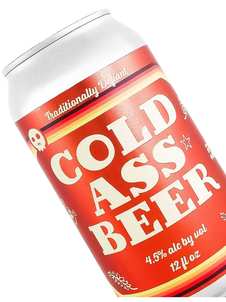 Against The Grain Brewery "Cold Ass Beer" Amber Ale 12oz Can - Derby City, KY