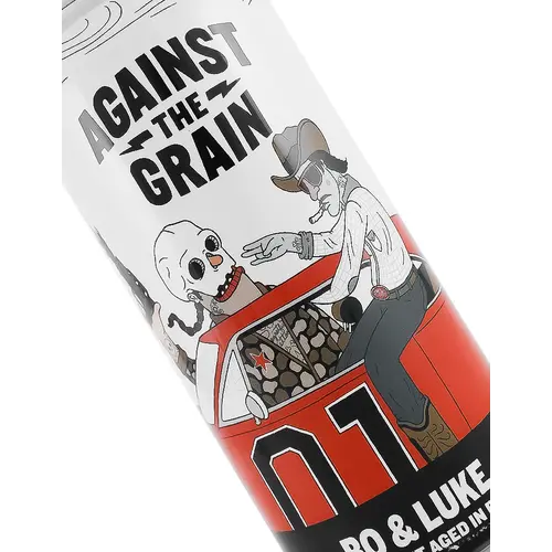 Against The Grain Brewery "Bo & Luke" Imperial Smoked Stout 16oz Can - Louisville, KY