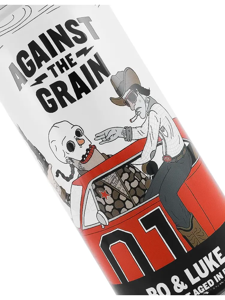 Against The Grain Brewery "Bo & Luke" Imperial Smoked Stout 16oz Can - Louisville, KY