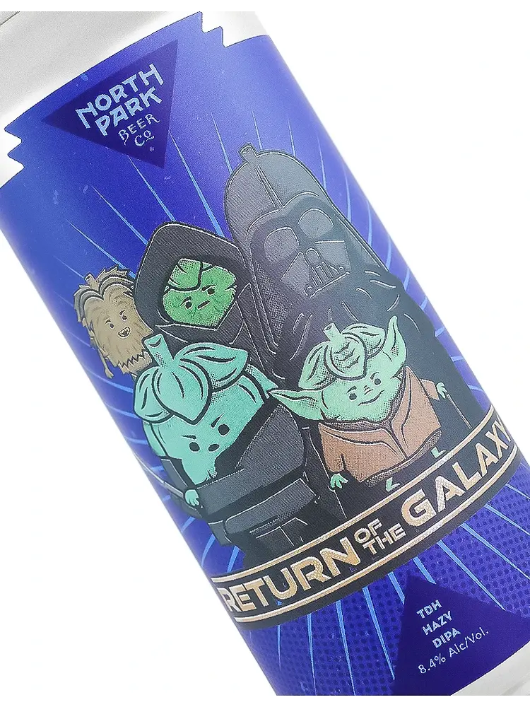 North Park Beer "Return Of The Galaxy" TDH Hazy DIPA 16oz Can - San Diego, CA