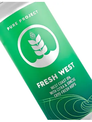 Pure Project "Fresh West" West Coast IPA 16oz Can - San Diego, CA