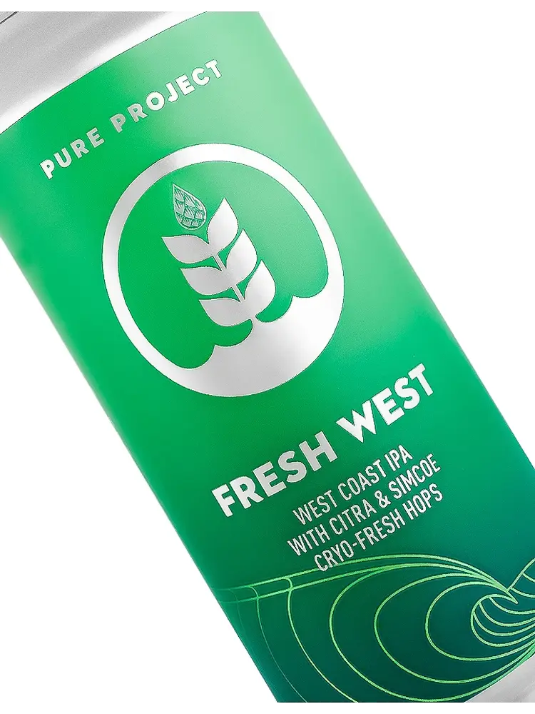 Pure Project "Fresh West" West Coast IPA 16oz Can - San Diego, CA