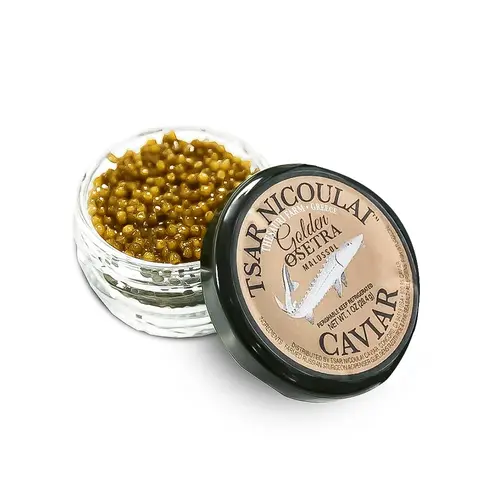 Tsar Nicoulai Golden Osetra Caviar 1oz, Greece