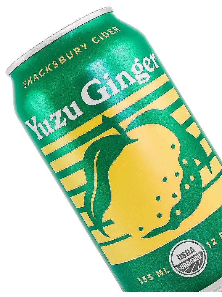Shacksbury Cider "Yuzu Ginger" Cider 12oz Can - Vergennes, VT