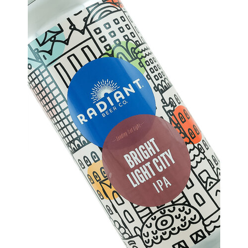 Radiant Beer "Bright Light City" IPA 16oz Can - Anaheim, CA