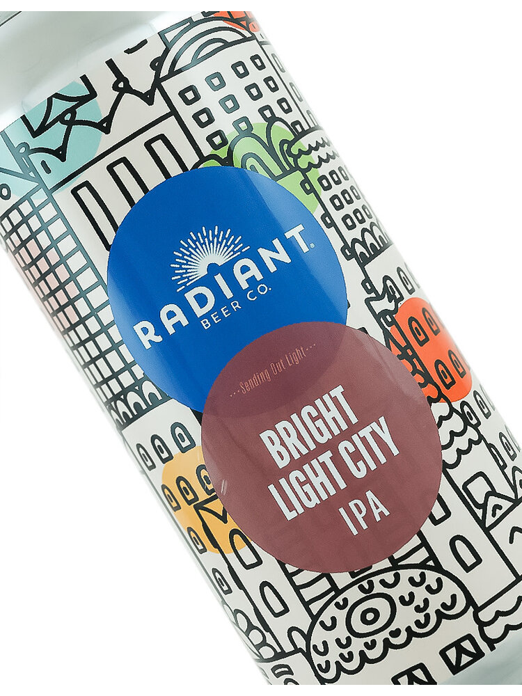 Radiant Beer "Bright Light City" IPA 16oz Can - Anaheim, CA