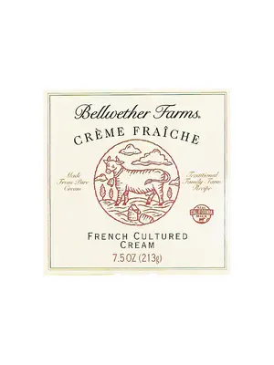Bellwether Farms Creme Fraiche 7.5oz Tub, Petaluma, California