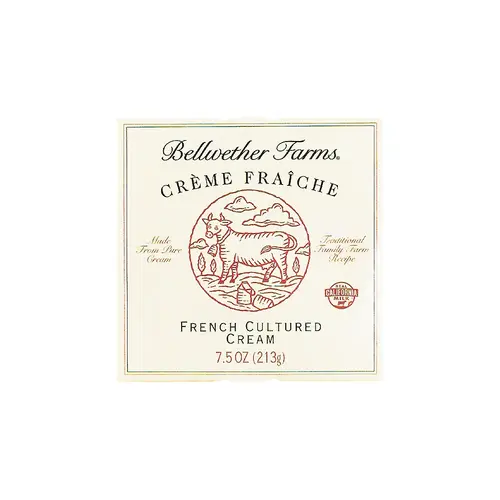 Bellwether Farms Creme Fraiche 7.5oz Tub, Petaluma, California