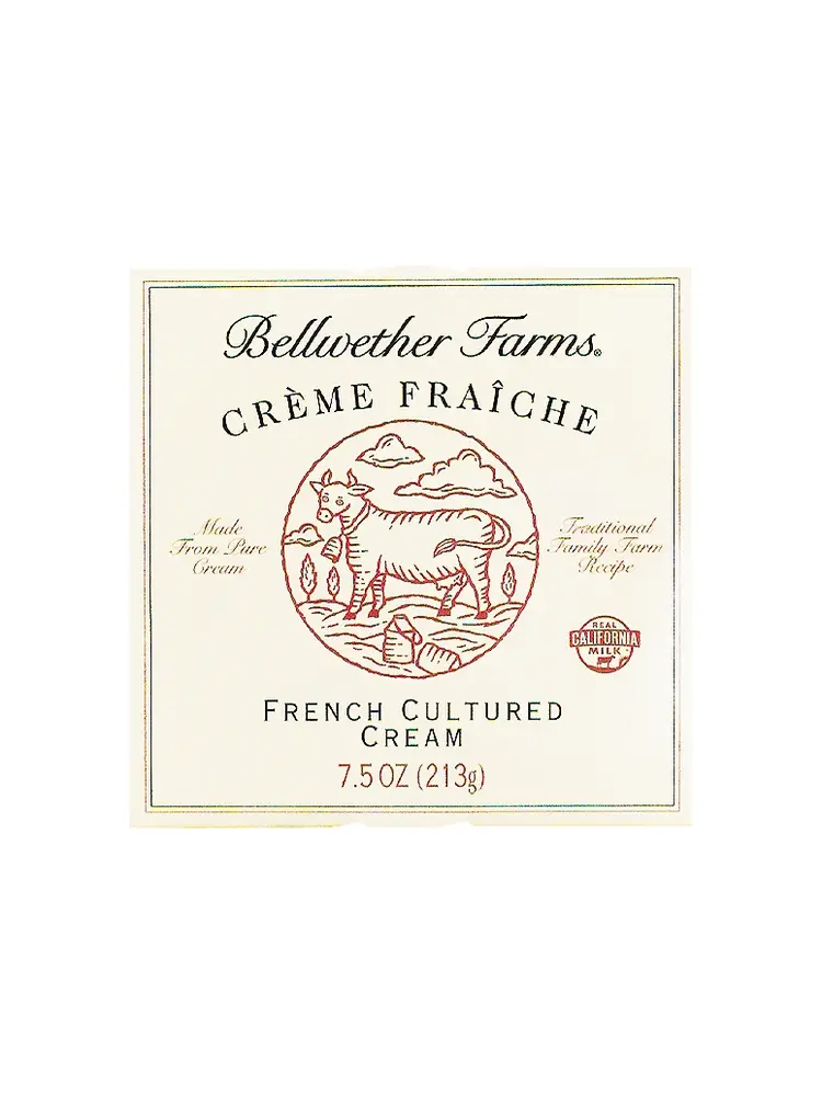 Bellwether Farms Creme Fraiche 7.5oz Tub, Petaluma, California
