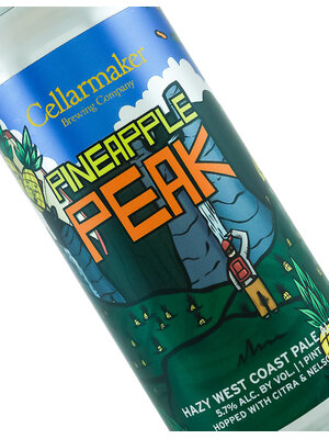 Cellarmaker Brewing "Pineapple Peak" Hazy West Coast Pale Ale 16oz Can - Oakland, CA
