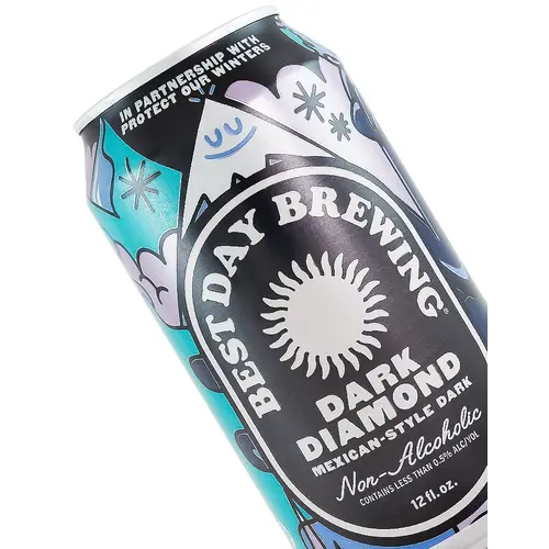 Best Day Brewing "Dark Diamond" Mexican-Style Dark Non-Alcoholic 12oz Can - Sausalito, CA