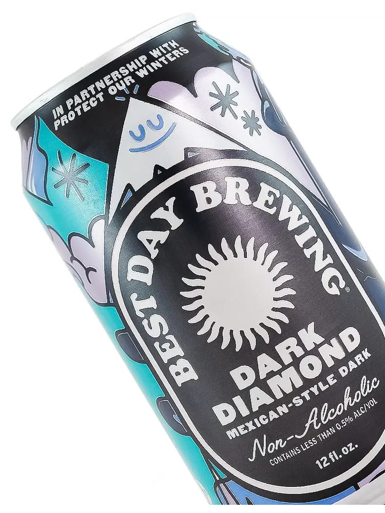 Best Day Brewing "Dark Diamond" Mexican-Style Dark Non-Alcoholic 12oz Can - Sausalito, CA