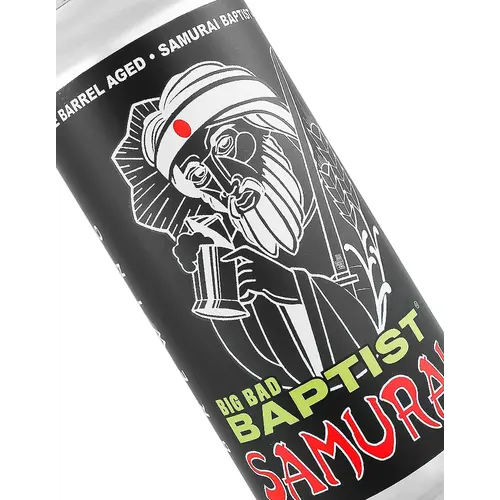 Epic Brewing "Big Bad Baptist Samurai" Imperial Stout Aged In Sake Barrels 16oz Can - Salt Lake City, UT