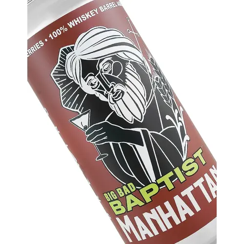 Epic Brewing "Big Bad Baptist Manhattan" Orange Peel/Maraschino Cherries Imperial Stout 16oz Can - Salt Lake City, UT
