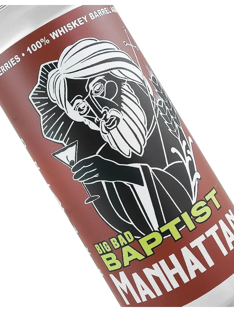 Epic Brewing "Big Bad Baptist Manhattan" Orange Peel/Maraschino Cherries Imperial Stout 16oz Can - Salt Lake City, UT