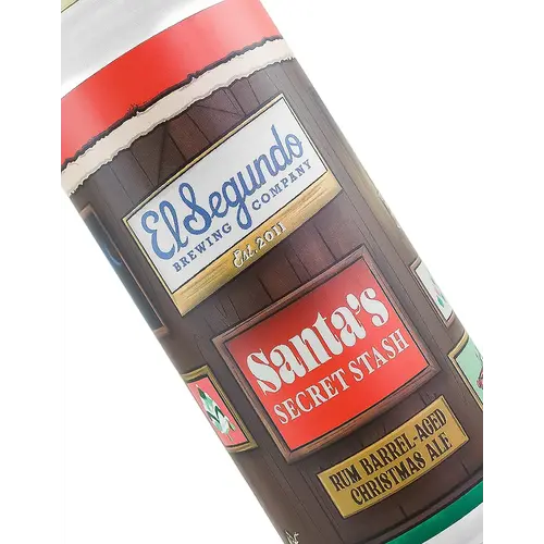 El Segundo Brewing "Santa's Secret Stash" Rum Barrel-Aged Christmas Ale 16oz Can - El Segundo, CA