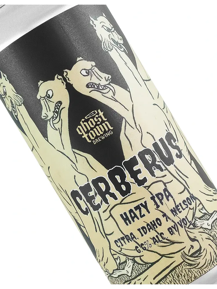 Ghost Town Brewing "Cerberus" Hazy IPA 16oz Can - Oakland, CA