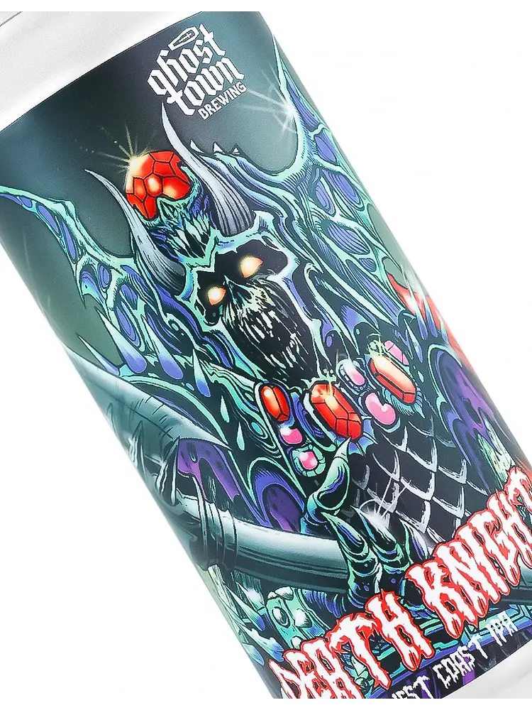 Ghost Town Brewing "Death Knight" West Coast IPA 16oz Can - Oakland, CA