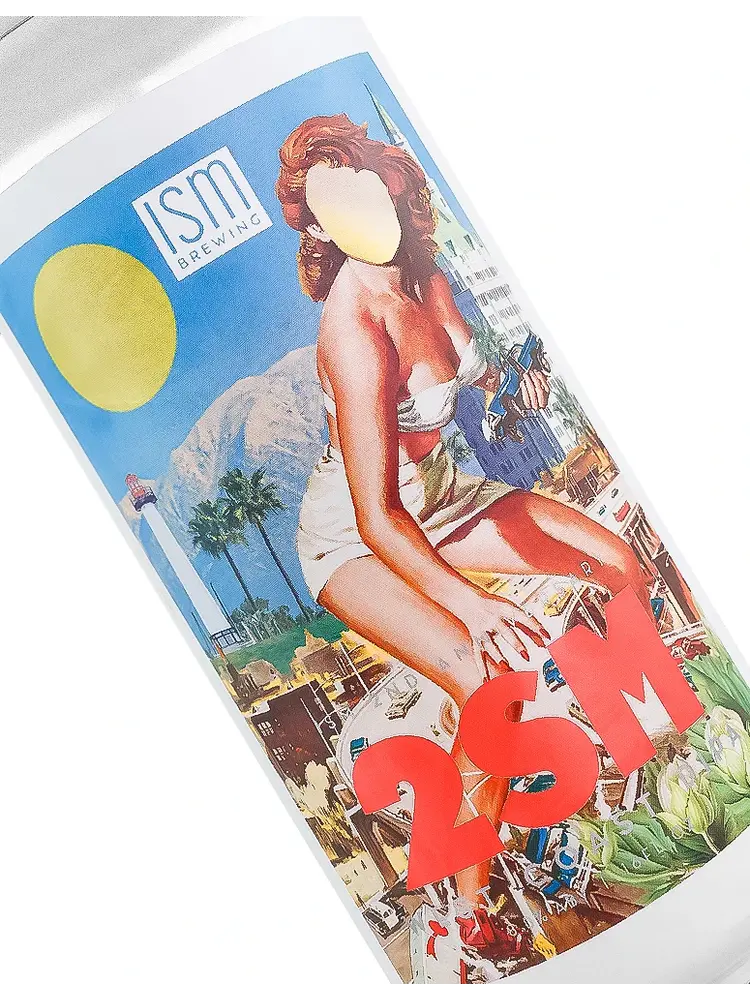 ISM Brewing "2nd Anniversary 2SM" West Coast Double IPA 16oz Can - Long Beach, CA