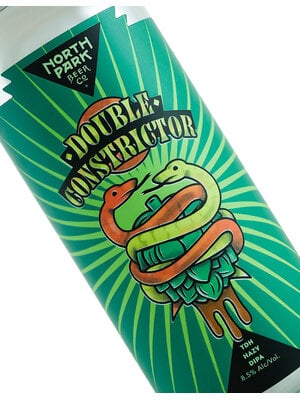 North Park Beer "Double Constrictor" TDH Hazy DIPA 16oz Can - San Diego, CA