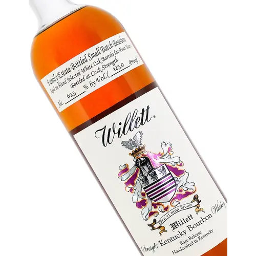 Willett Family Estate 4 Year Straight Rye Whiskey, Cask Strength, Bardstown, Kentucky