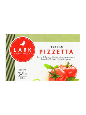 Lark "Tuscan Pizzetta" Sweet & Savory Biscuit With An Aromatic Blend Of Italian Herbs & Spices 3oz Box, Essex, Massachusetts