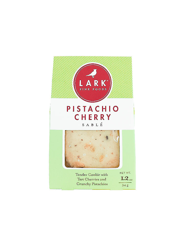Lark "Pistachio Cherry Sable" Cookies 2 Pack, Essex, Massachusetts
