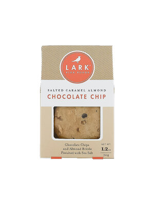 Lark "Salted Caramel Almond Chocolate Chip" Cookies 2 Pack, Essex, Massachuttes
