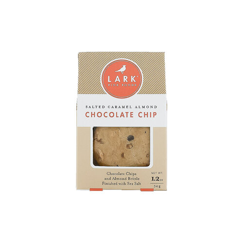 Lark "Salted Caramel Almond Chocolate Chip" Cookies 2 Pack, Essex, Massachuttes