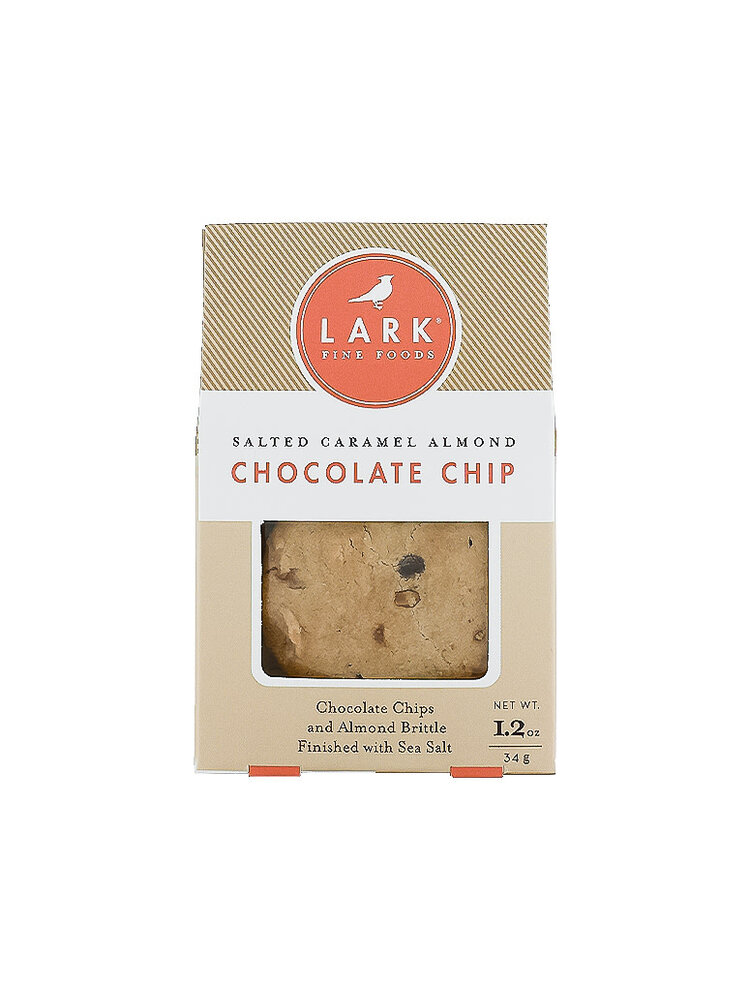 Lark "Salted Caramel Almond Chocolate Chip" Cookies 2 Pack, Essex, Massachuttes