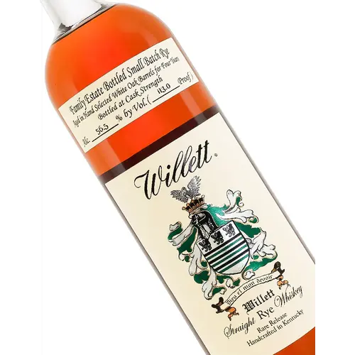 Willett Estate Small Batch Straight Kentucky Bourbon Whiskey, Bardstown, Kentucky