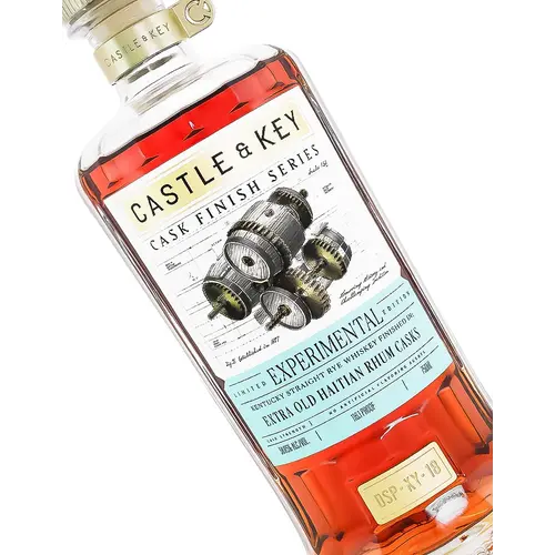 Castle & Key "Experimental Edition" Kentucky Straight Rye Whiskey Cask Finish Series, Frankfort, Kentucky