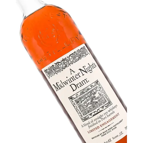High West Distillery "A Midwinter Night's Dram" Straight Rye Whiskeys, Park City, Utah