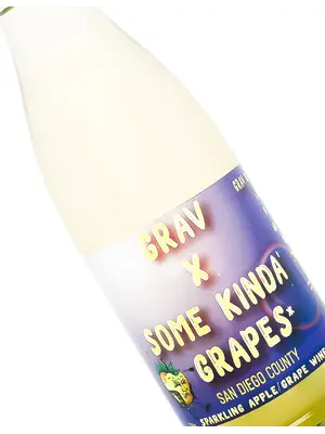 Raging Cider & Mead "Grav X Some Kinda Grapes" Sparkling Apple/Grape Wine, San Marcos, CA