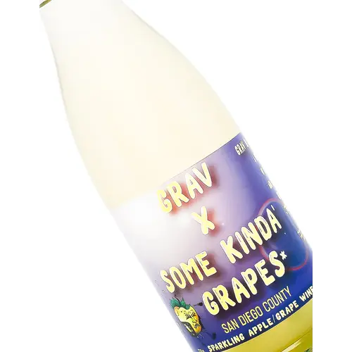 Raging Cider & Mead "Grav X Some Kinda Grapes" Sparkling Apple/Grape Wine, San Marcos, CA