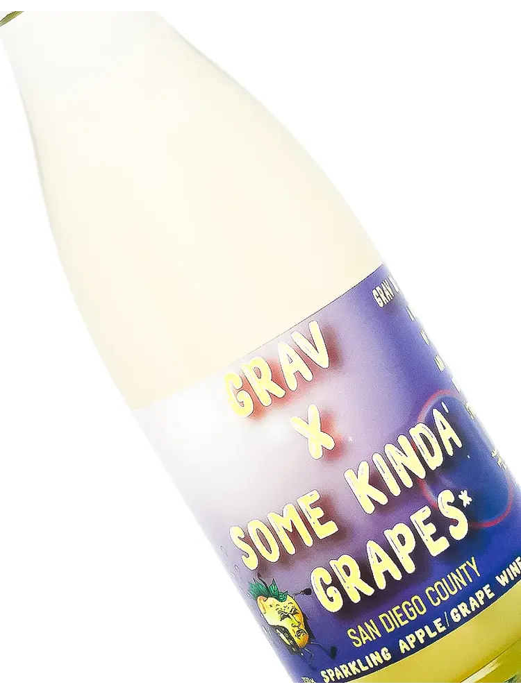 Raging Cider & Mead "Grav X Some Kinda Grapes" Sparkling Apple/Grape Wine, San Marcos, CA